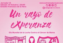 Cartel de un rayo de esperanza